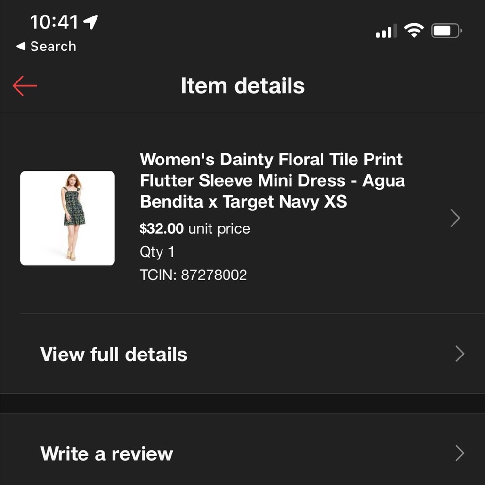 Target x Agua Bendita Dainty Floral Dress